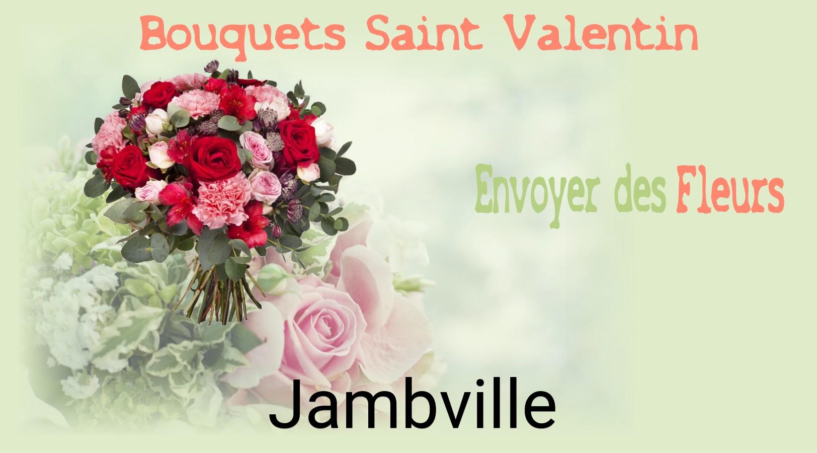 Roses de Saint-Valentin livrées à Jambville